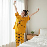 Meow Printed Nightsuit