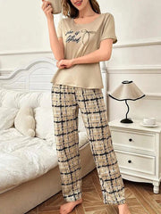 Coffeee Printed Night Wear