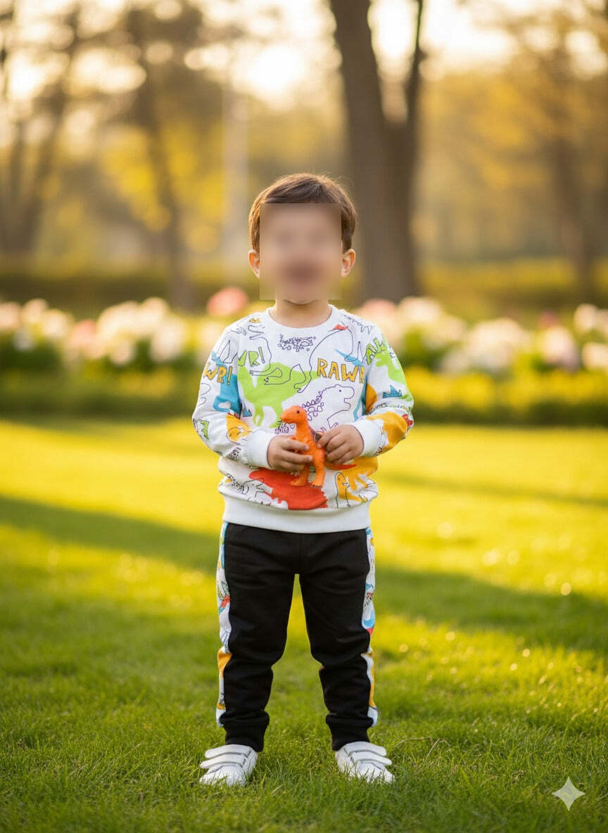 Dinasour Printed Kidswear